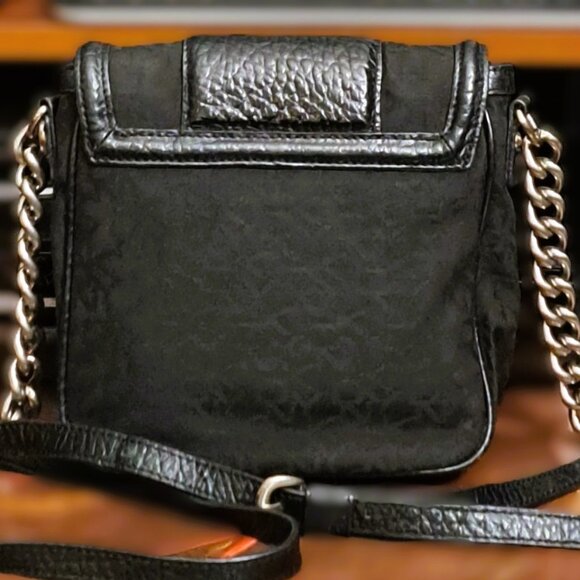 Authentic Donna Karan New York Monogram Genuine Leather Crossbody - Picture 2 of 5